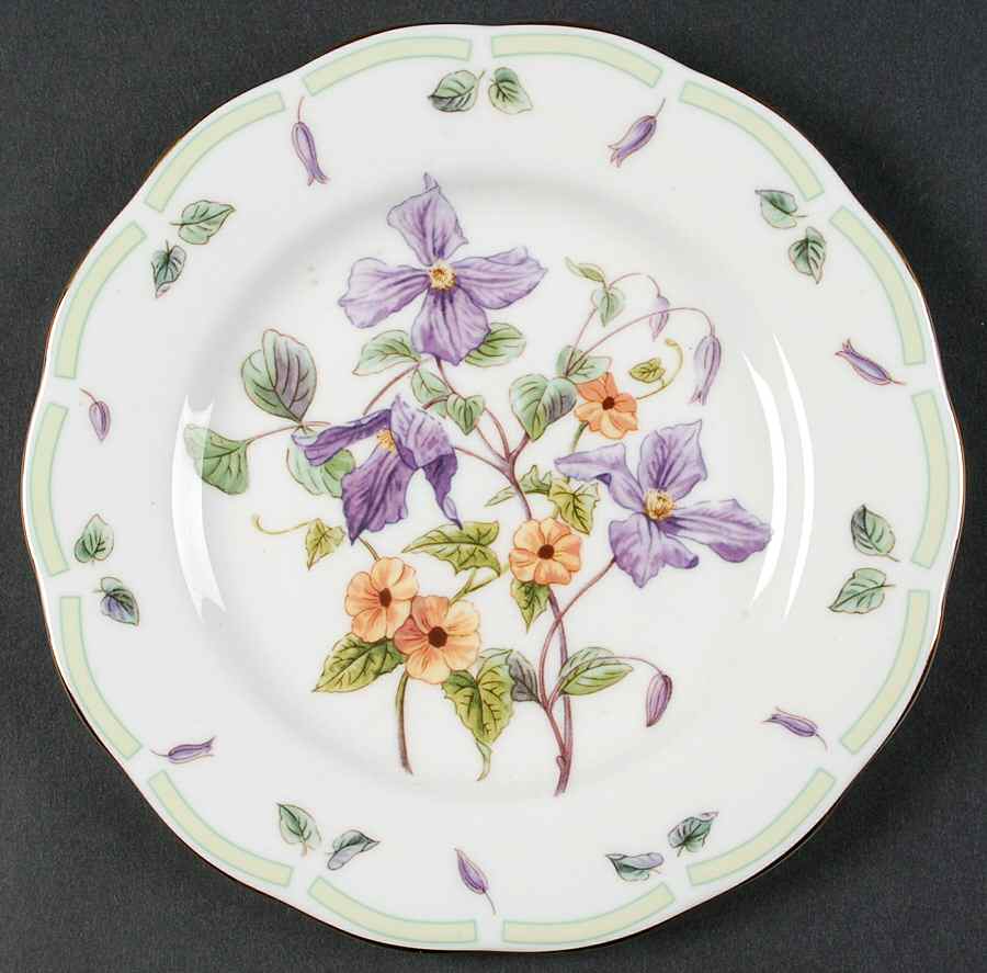Botanical Teas Salad Plate by Royal Albert-1