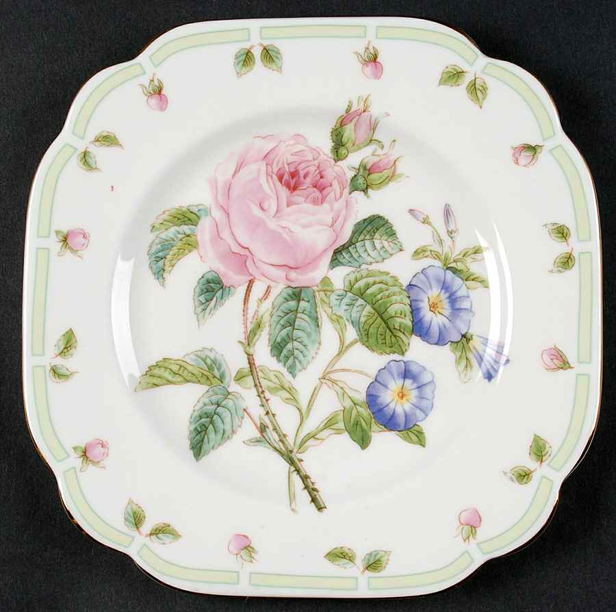 Botanical Teas Square Salad Plate by Royal Albert-1