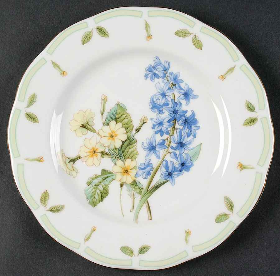 Botanical Teas Salad Plate by Royal Albert-1