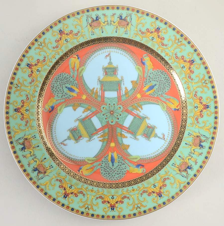 Marco Polo Salad Plate with 25th Anniversary Backstamp by Rosenthal - Continental-1