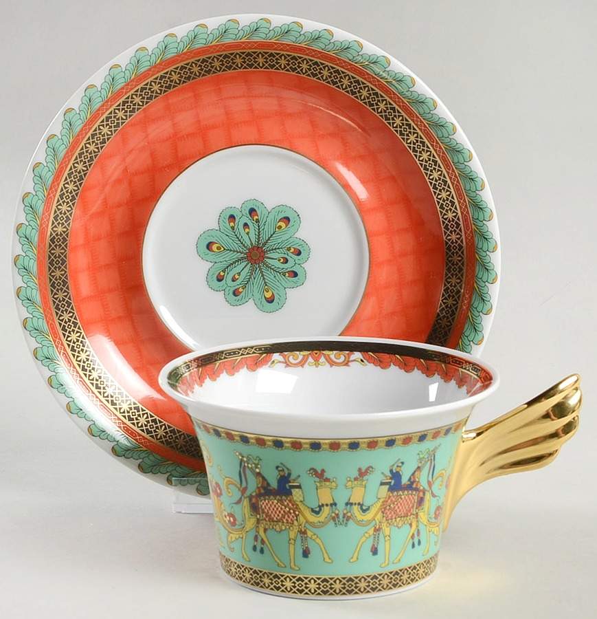 Marco Polo 25th Anniversary Cup & Saucer Set by Rosenthal - Continental-1