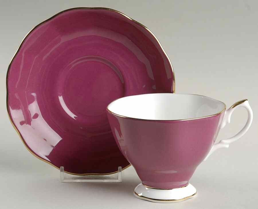 Colours Footed Cup & Saucer Set by Royal Albert-1