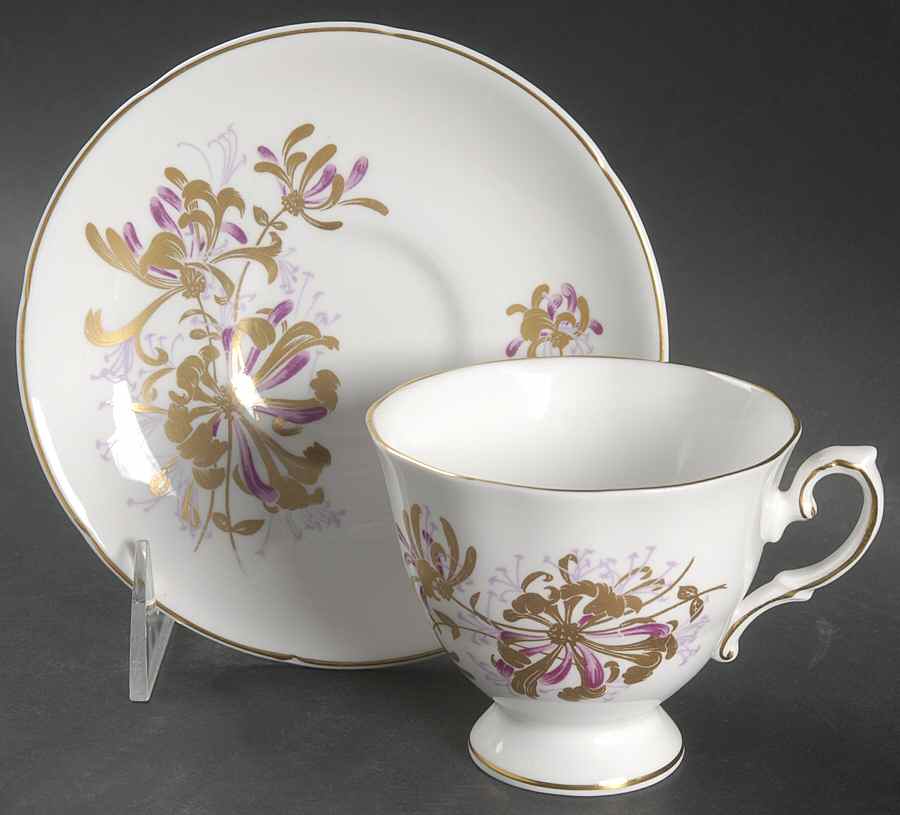 K9122 Footed Cup & Saucer Set by Royal Grafton-1