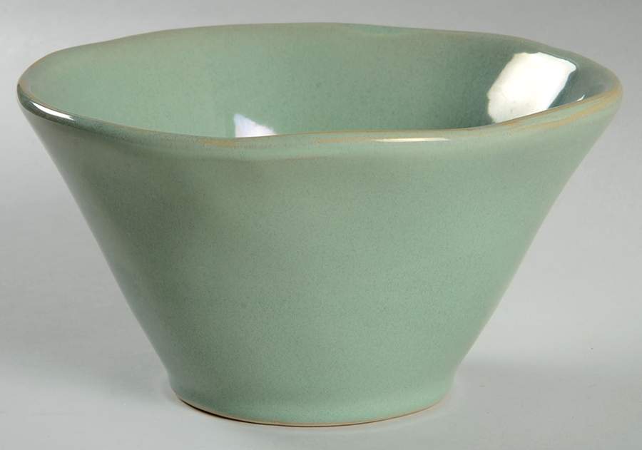 Uno Green Soup/Cereal Bowl by Roscher & Co-1