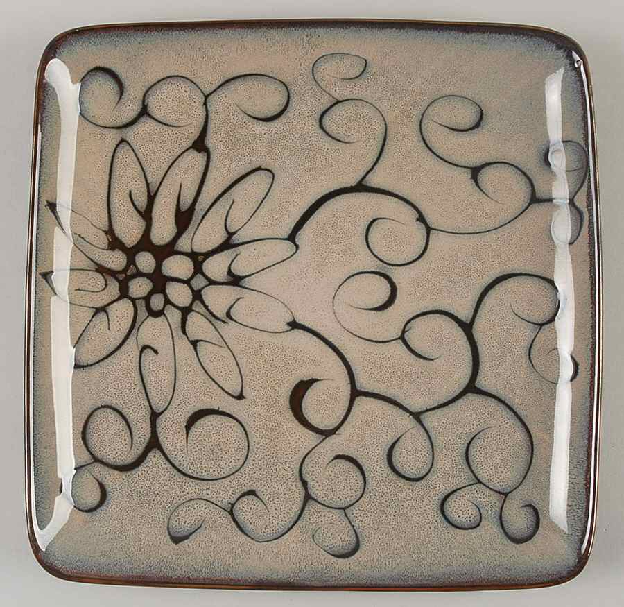 Olivia Slate Dinner Plate by Roscher & Co-1