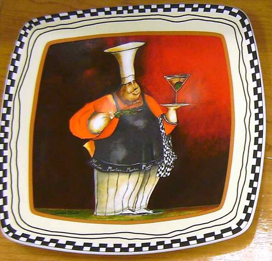 Martini Chefs Salad Plate by Roscher & Co-1