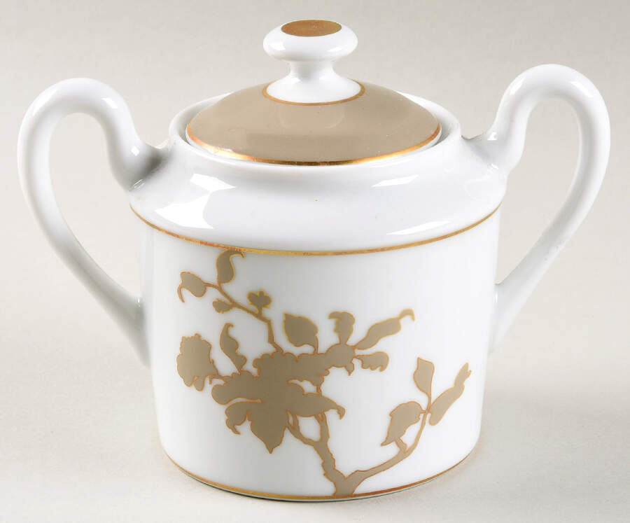 Bird Sugar Bowl & Lid by Raynaud-1