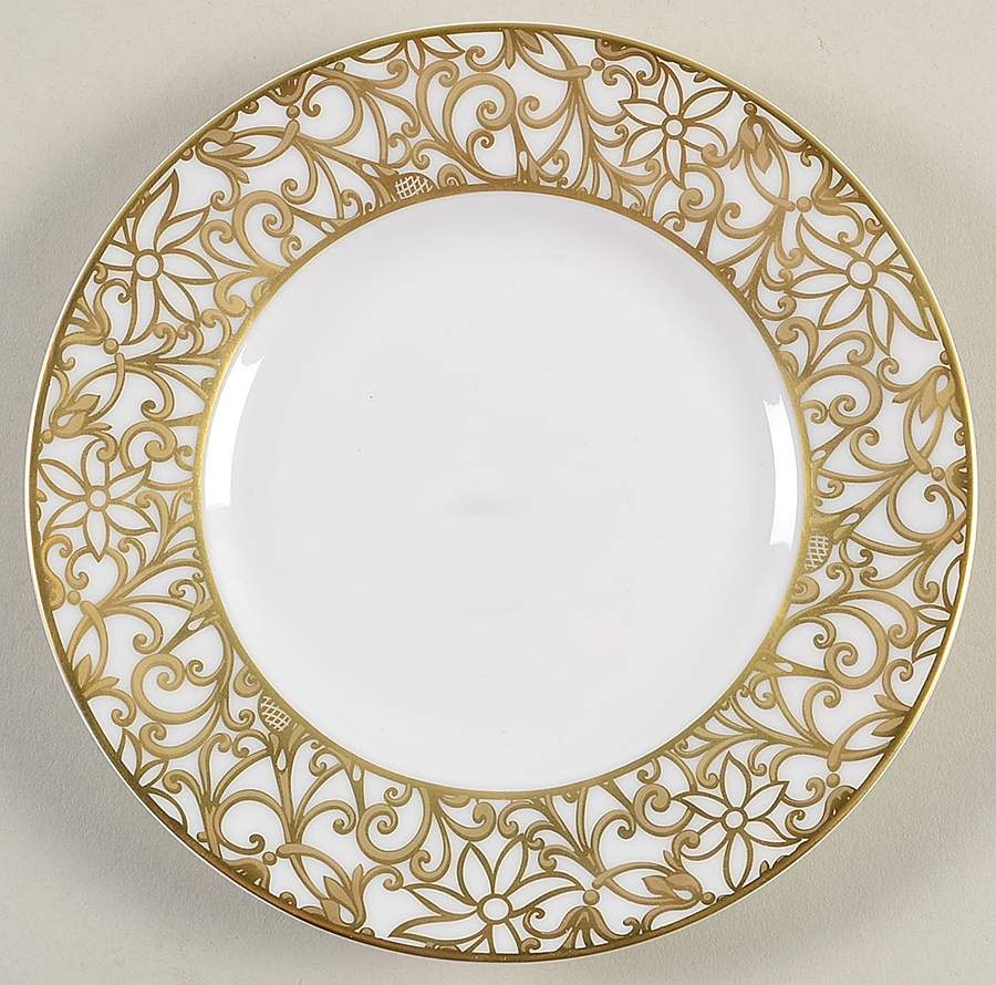 Salamanque Gold Bread & Butter Plate by Raynaud-1