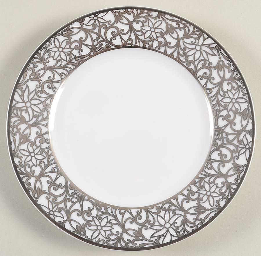 Salamanque Platinum Salad Plate by Raynaud-1