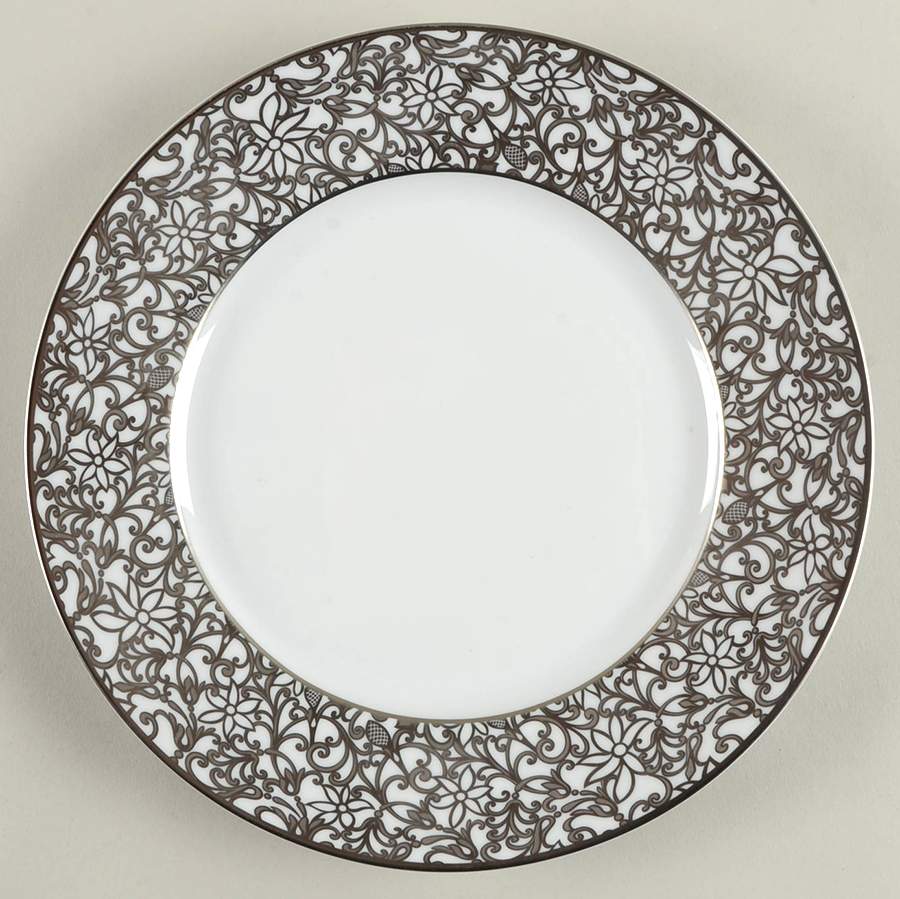 Salamanque Platinum Dinner Plate by Raynaud-1