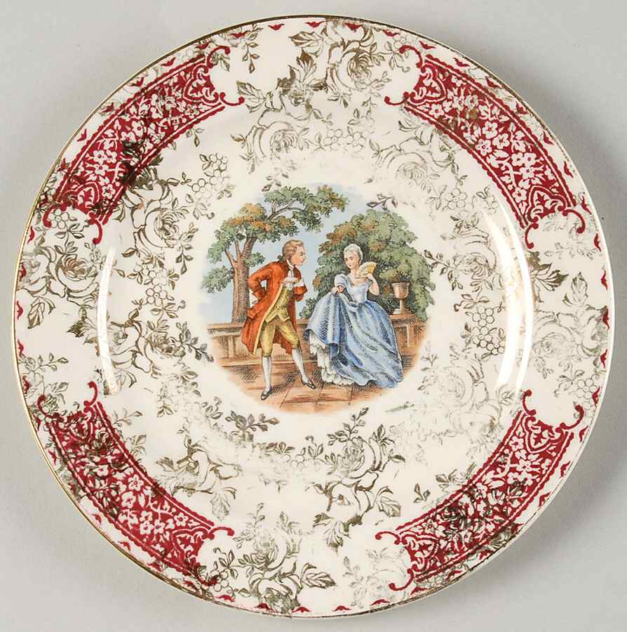 RYL299 Bread & Butter Plate by Royal (USA)-1