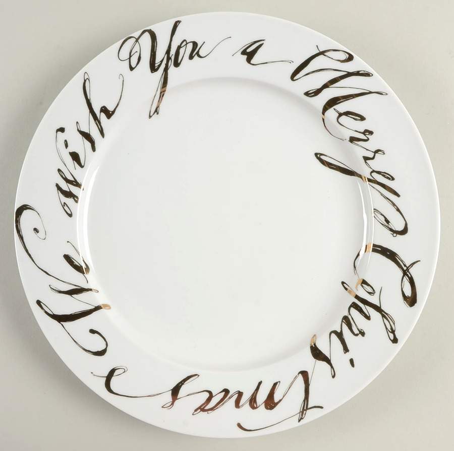 Tis the Season Cake Plate by Rosanna-1