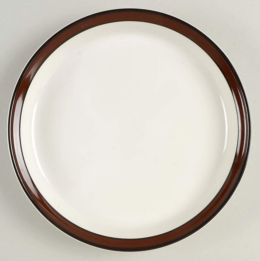 Co Co Brown Salad Plate by Royal Prestige-1