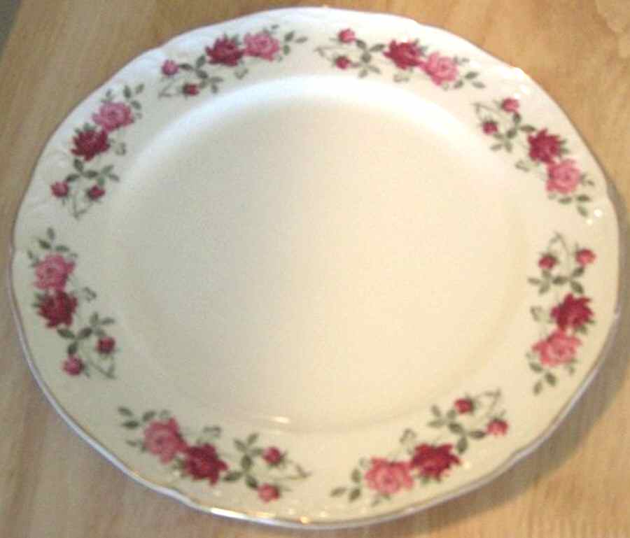 Rosette Dinner Plate by Ridgway (Ridgways)-1