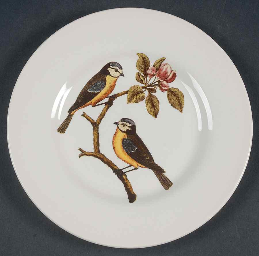 Decoupage Salad Plate by Royal Stafford-1