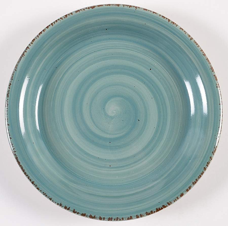 Party Speckle Blue Salad Plate by Roscher & Co-1