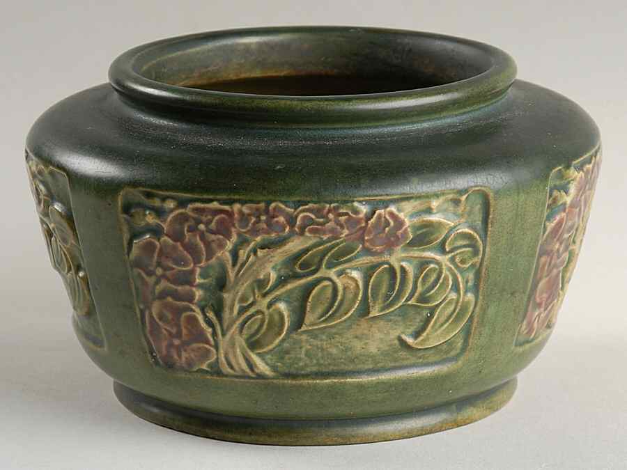 Rosecraft Panel Green 4" Vase by Roseville-1