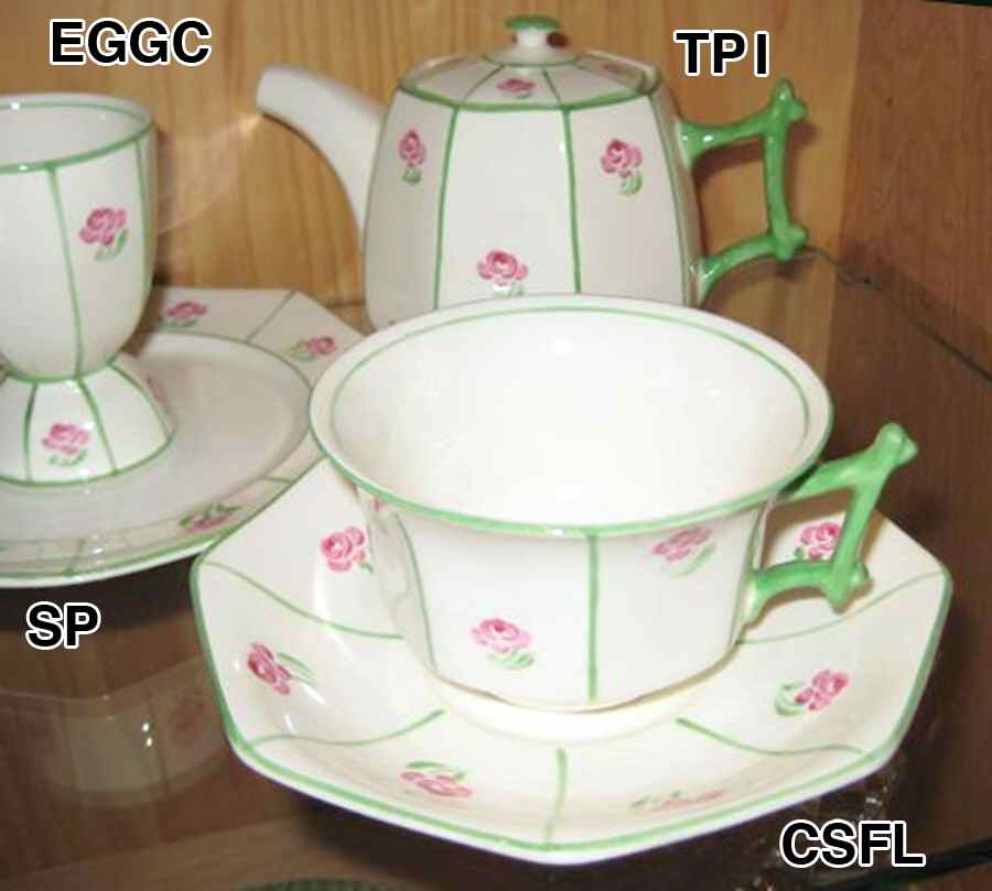 RR321D Flat Cup & Saucer Set by Regal (England)-1