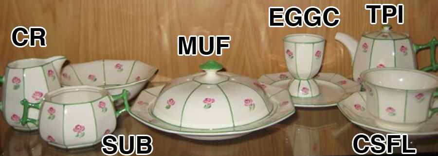 RR321D Muffin Dish & Lid by Regal (England)-1
