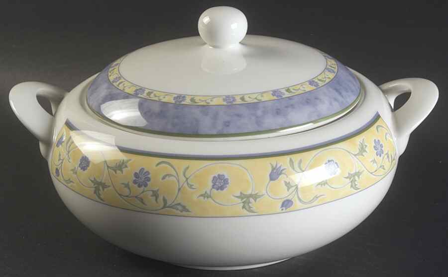 Summer Breeze Round Covered Vegetable by Royal Doulton-1
