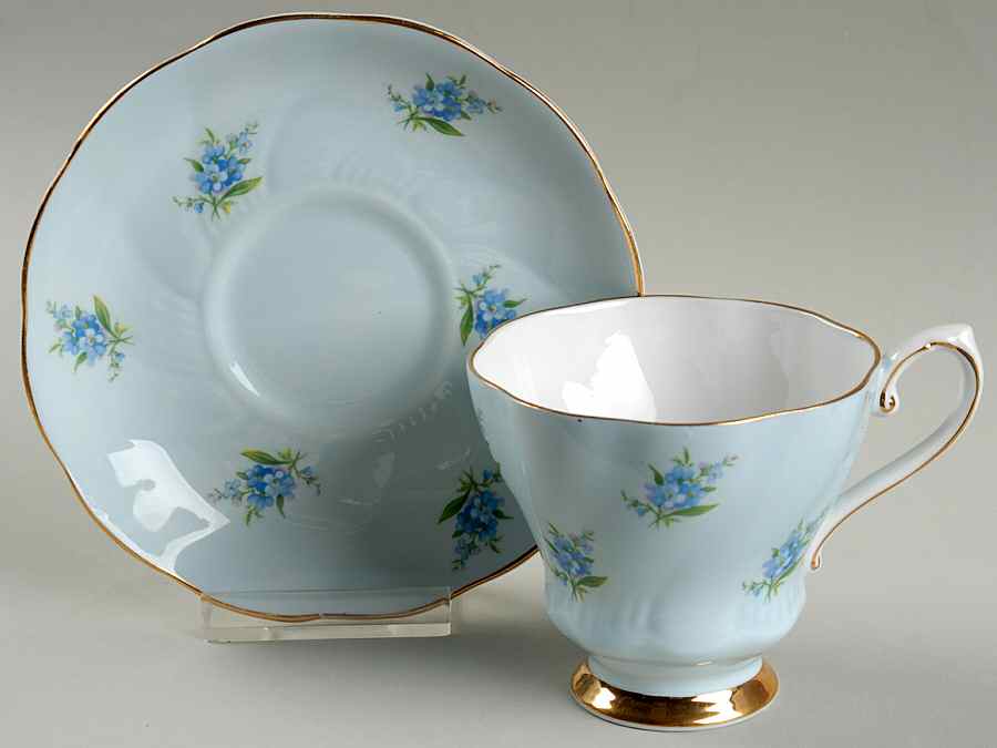 1441 Footed Cup & Saucer Set by Royal Grafton-1