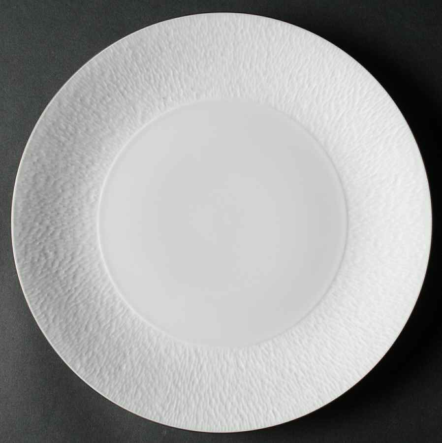Mineral Sable Platine Dinner Plate by Raynaud-1