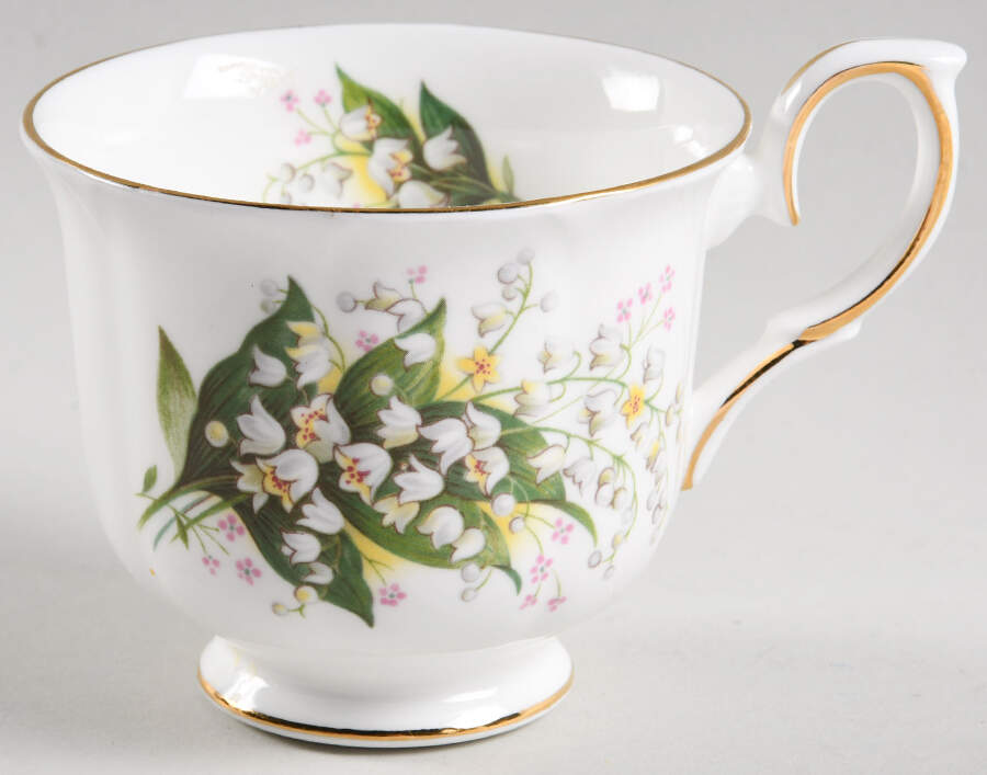 Lilly of the Valley Footed Cup by Royal Winchester-1