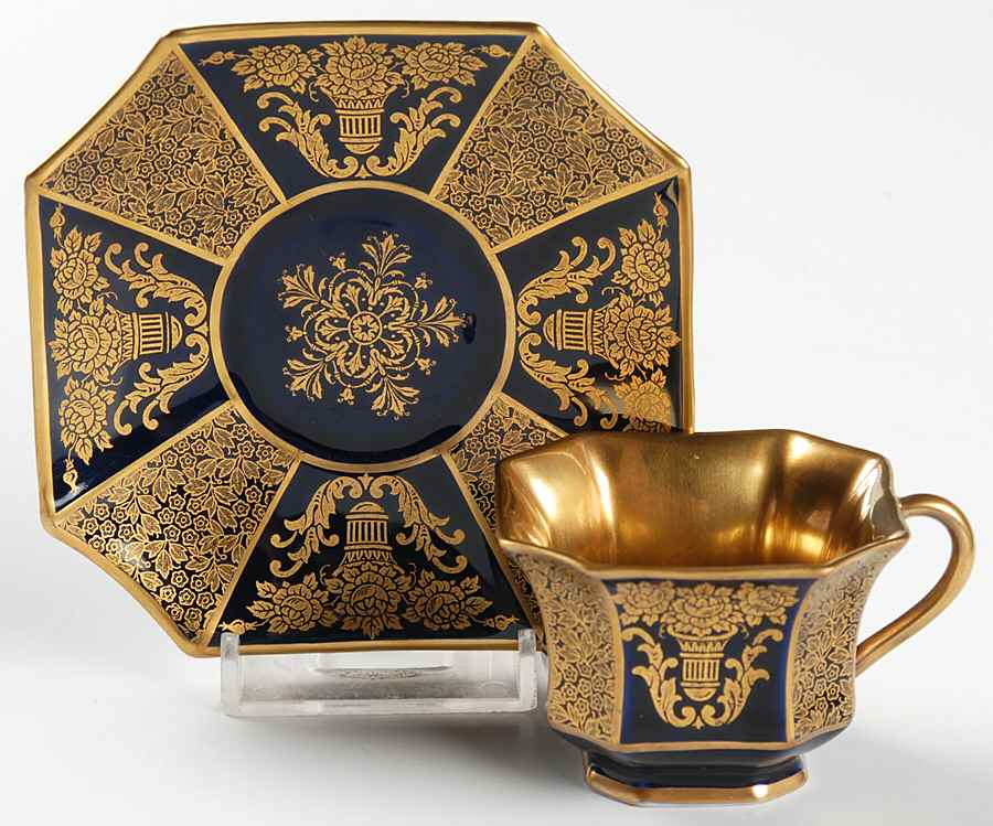 R2063 Footed Demitasse Cup & Saucer Set by Rosenthal - Continental-1