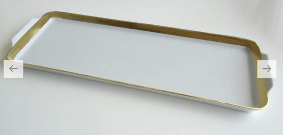 Danielle Oblong Cake Plate by Royal Limoges-1