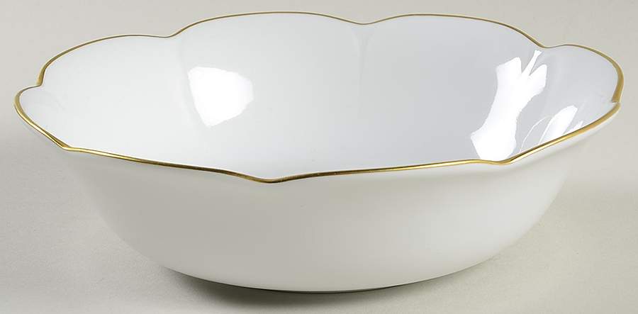 Fleur'T Matte Gold Soup/Cereal Bowl by Royal Limoges-1