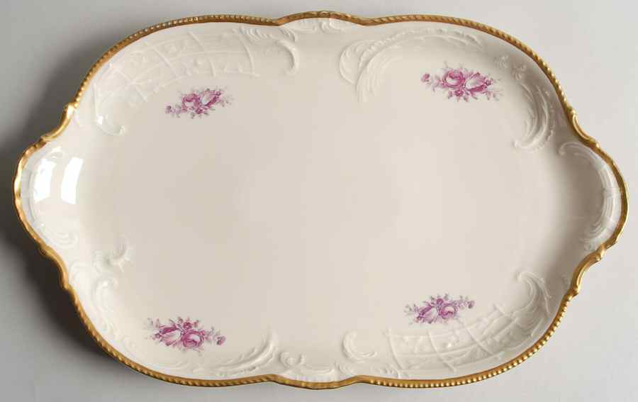 R2070 15" Oval Serving Platter by Rosenthal - Continental-1