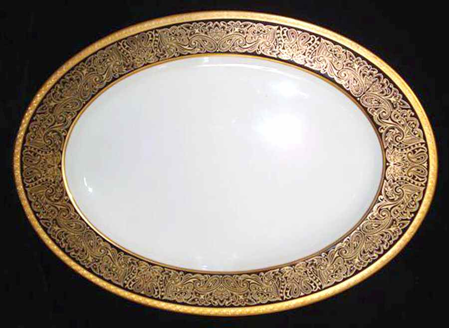 Lombard 17" Oval Serving Platter by Robinson's-1