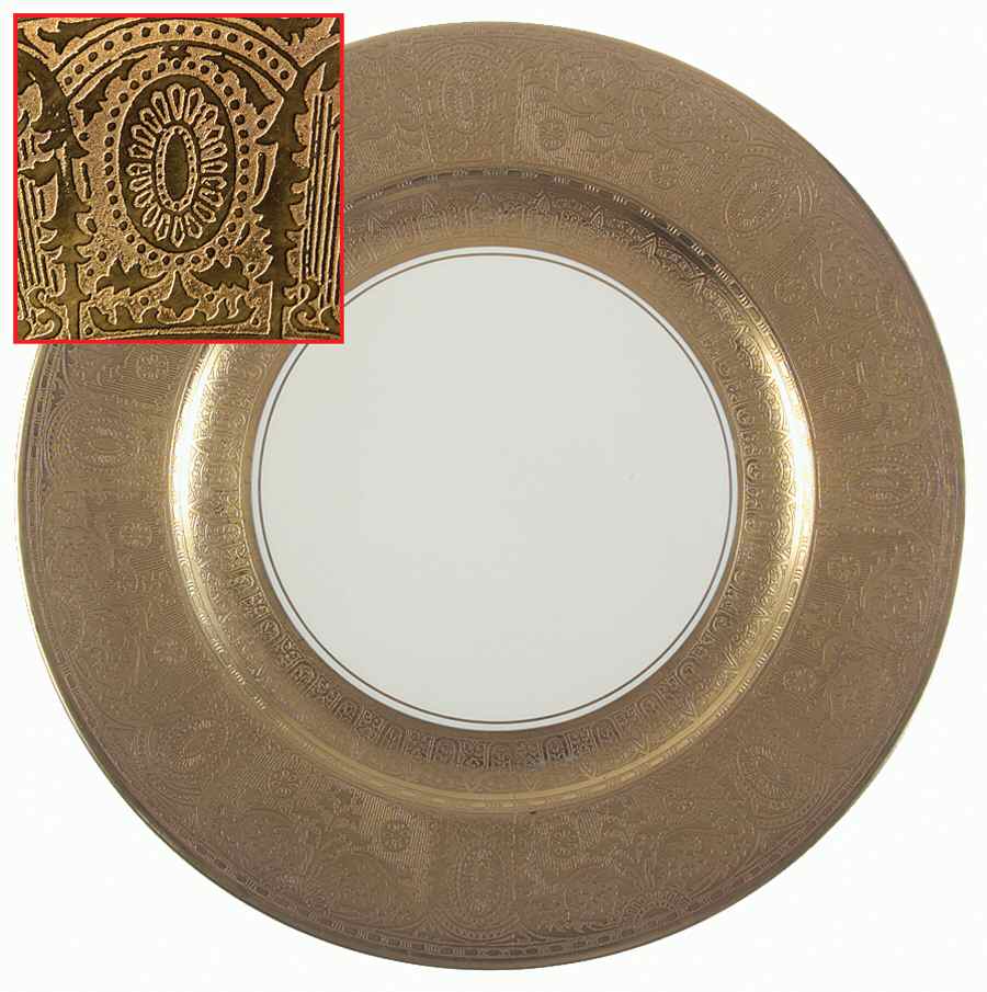 RCQ23 Dinner Plate by Royal China (made in France)-1