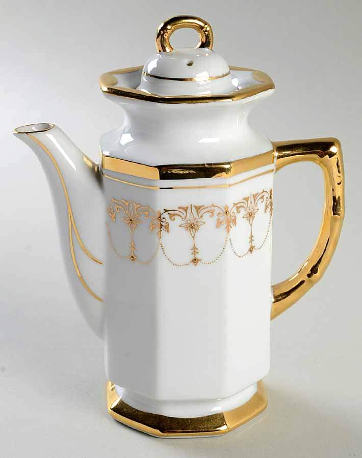 Queen Mary Coffee Pot & Lid by Royal Crown (Japan)-1