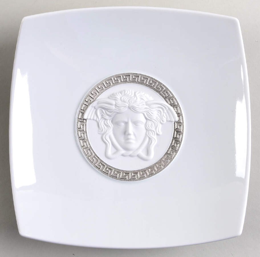 Medusa Silver Candy Dish-Square 8" by Rosenthal - Continental-1