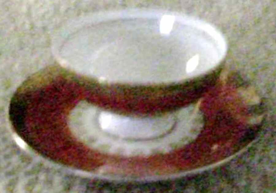 11-699 Footed Cup & Saucer Set by Royal Crown (Japan)-1