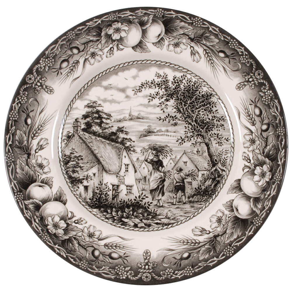 Red Bull Inn Dinner Plate by Royal Stafford-1