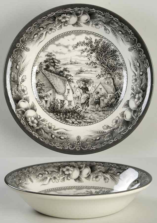 Red Bull Inn Coupe Cereal Bowl by Royal Stafford-1