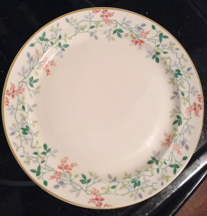 ROT284 (Gold Trim) Dinner Plate by Royal Tettau-1