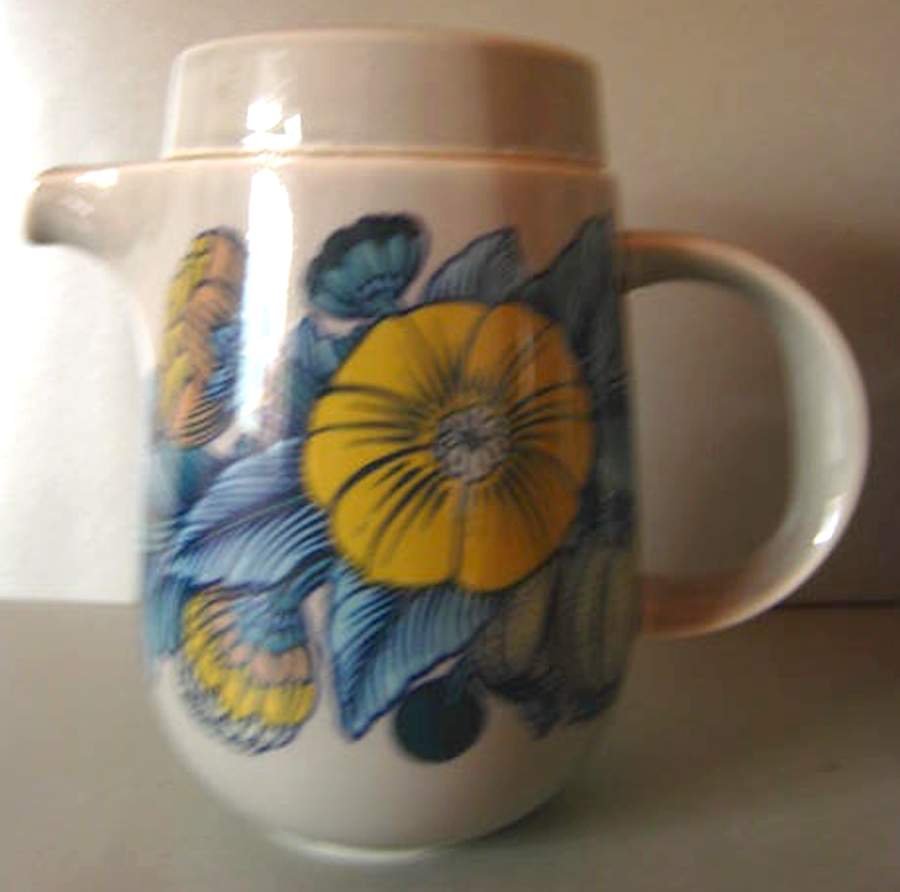 Prato Blue Creamer & Lid by Rosenthal - Continental-1