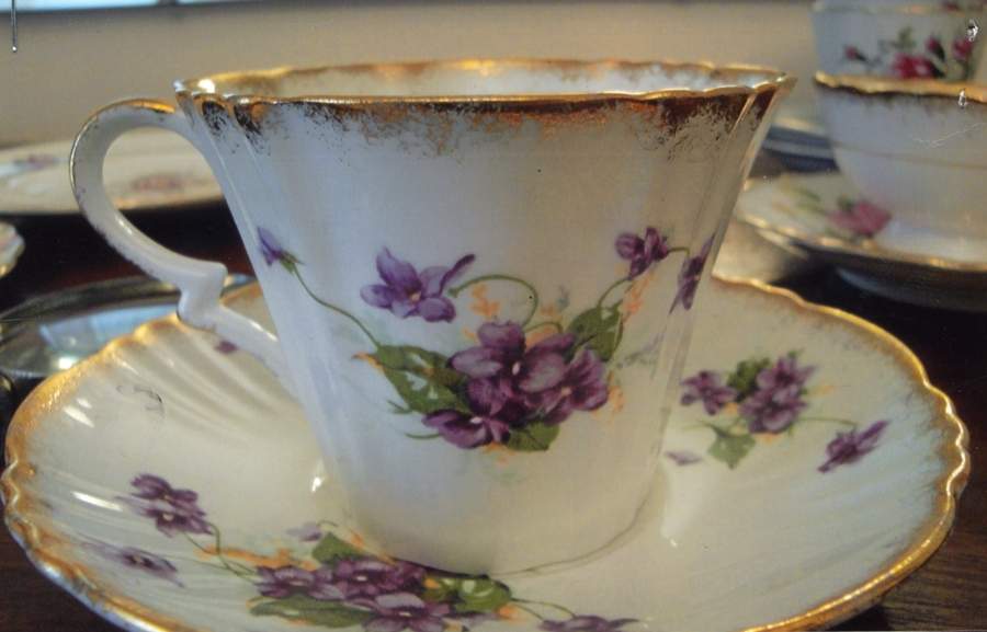 2088 Flat Cup & Saucer Set by Royal Standard-1