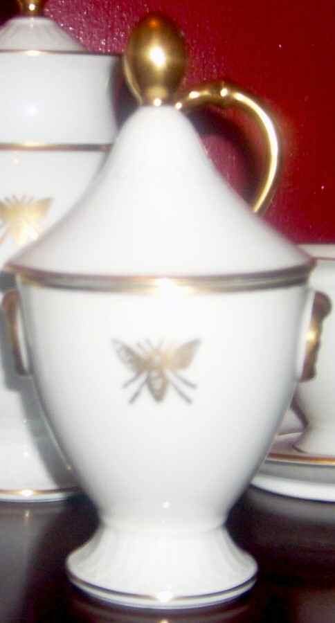 RYD79 Sugar Bowl & Lid by Raynaud-1