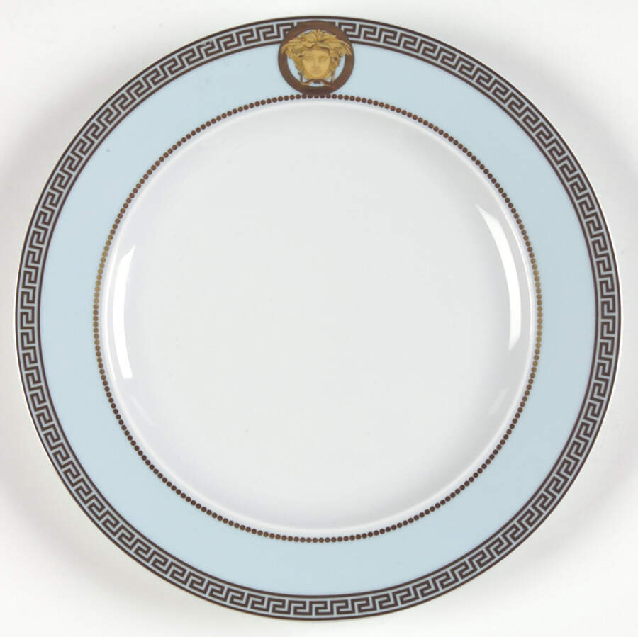 Color Collection Light Aqua Blue Salad/Dessert Plate by Rosenthal - Continental-1