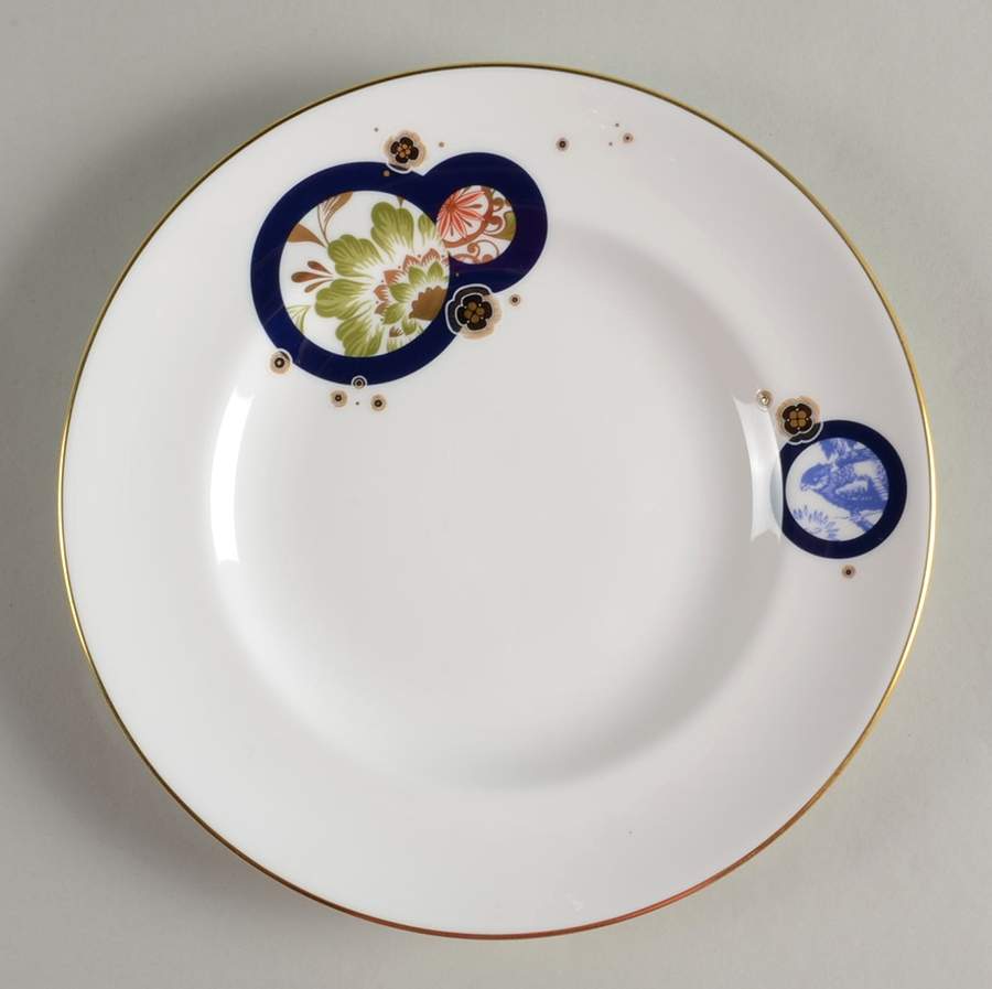 Hachi Salad Plate by Royal Crown Derby-1