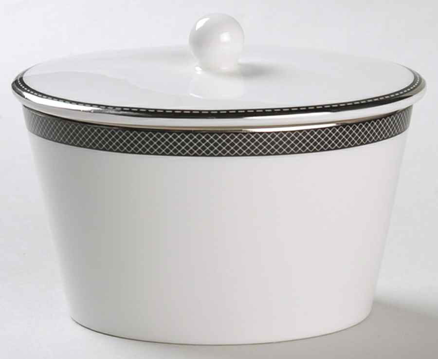 Couturier Sugar Bowl & Lid by Royal Doulton-1