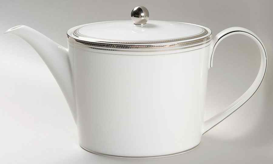 Platine Teapot & Lid by Royal Doulton-1