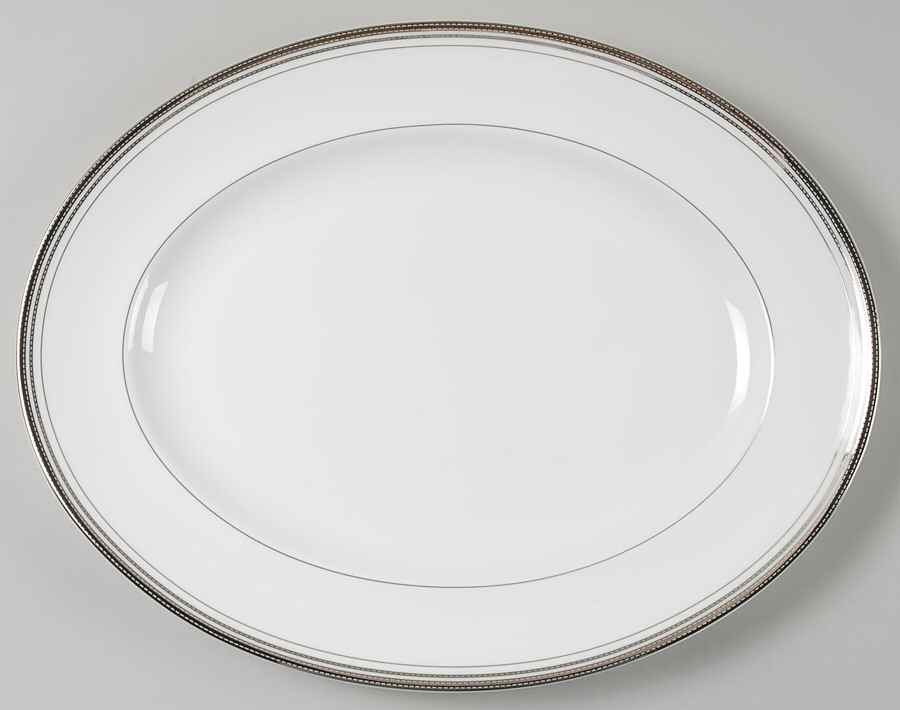Platine 13" Oval Serving Platter by Royal Doulton-1