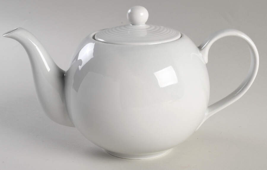 Maze Gray (Light) Teapot & Lid by Royal Doulton-1