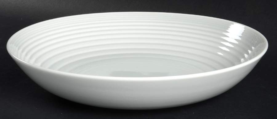 Maze Gray (Light) 11" Round Serving Bowl by Royal Doulton-1