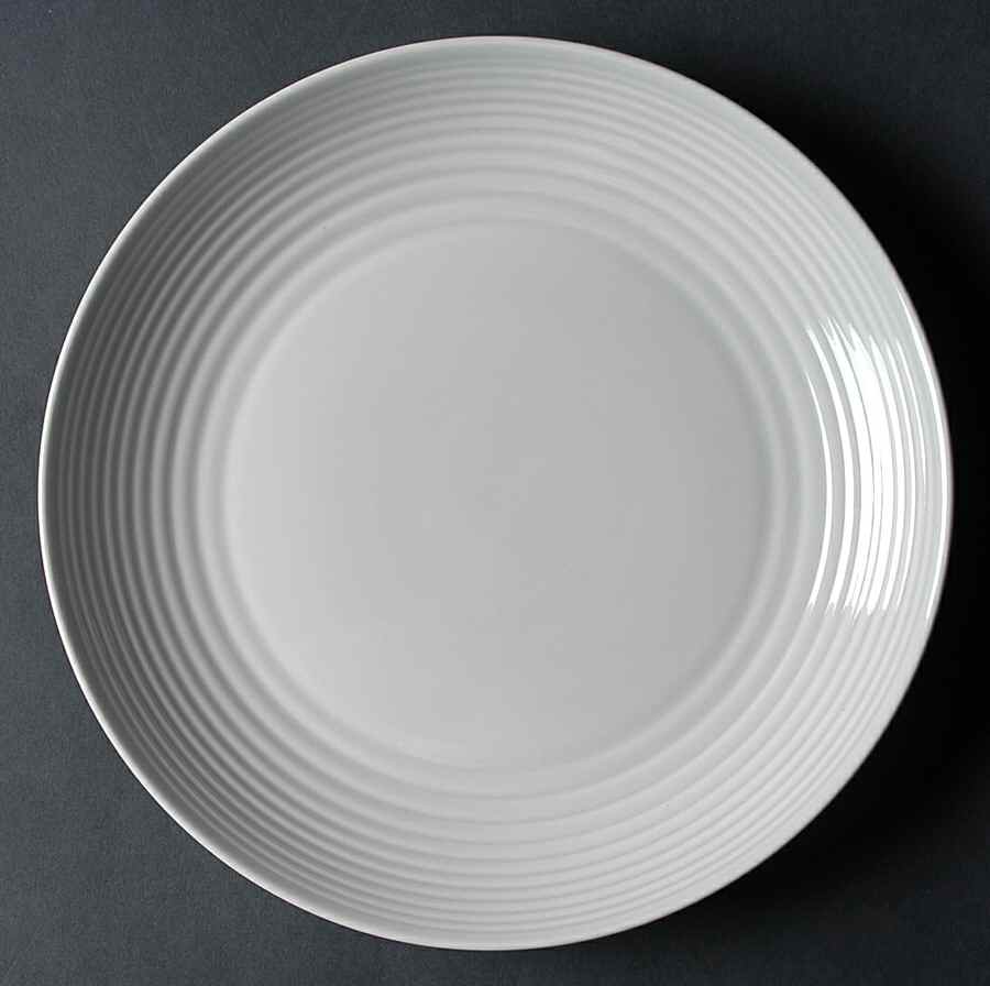 Maze Gray (Light) Dinner Plate by Royal Doulton-1